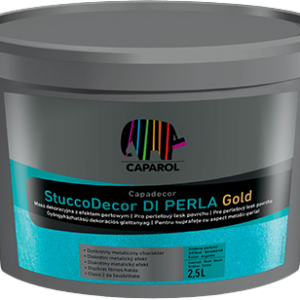 StuccoDecor Di Perla Gold - Masă de șpaclu decorativă pentru interior, cu aspect metalic perlat, 1.25 l - STUCCODECOR DI PERLA VERDE 16